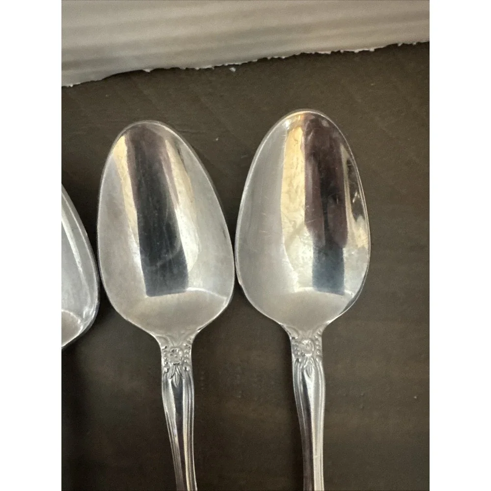 Imperial‎ Classic Baroque Soup Spoons Stainless Korea Set Of 5